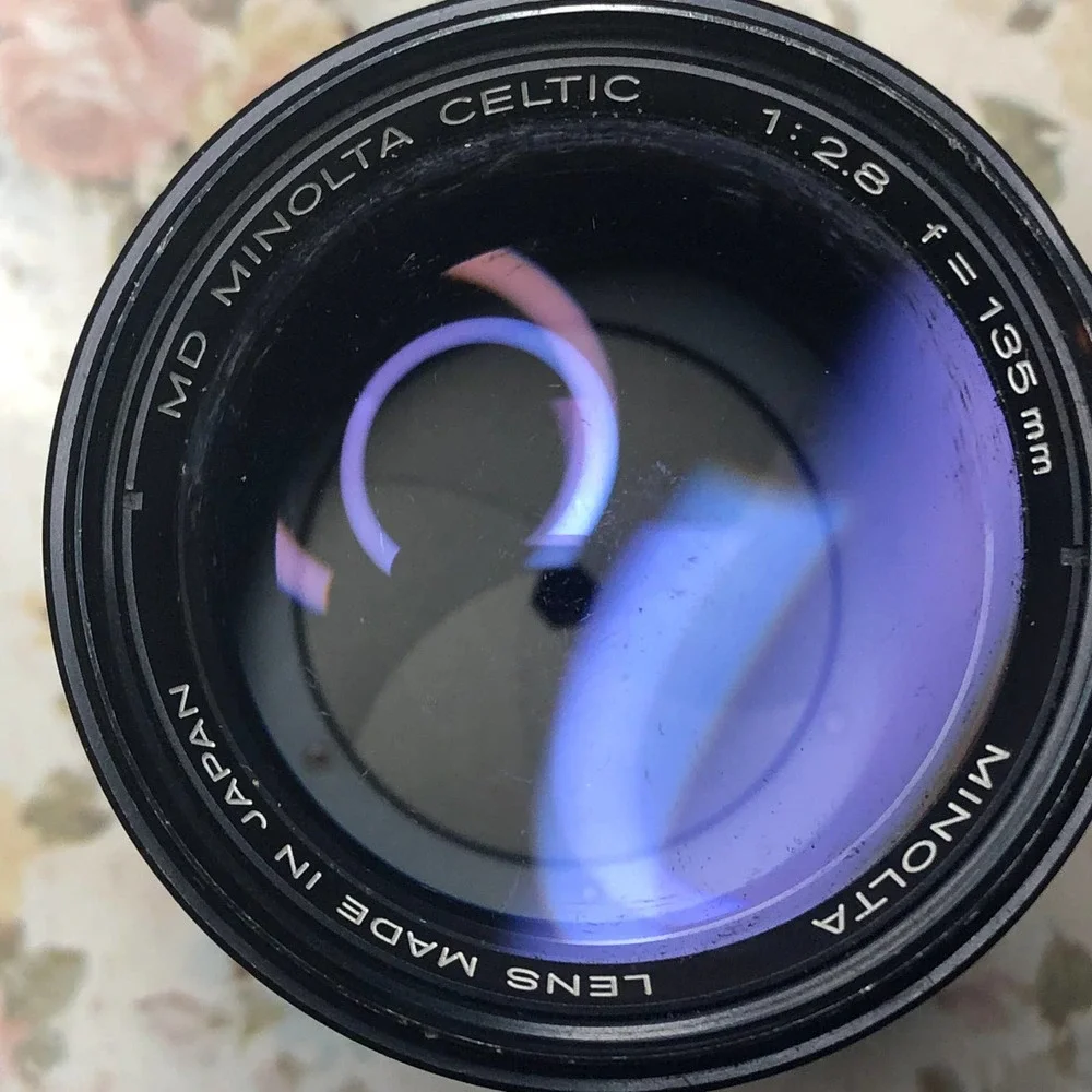 Vintage Made in Japan MD Minolta Celtic 1:2.8 135mm Lens
